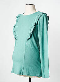 T-shirt / top maternité vert NOPPIES femme