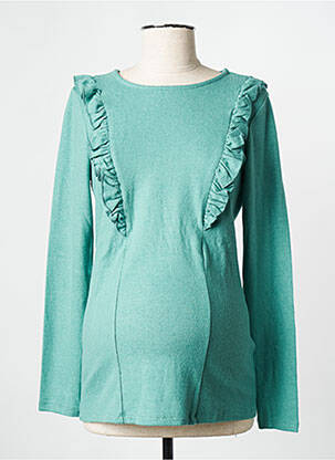 T-shirt / top maternité vert NOPPIES femme