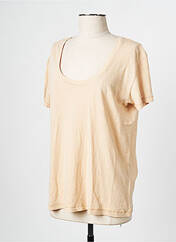 T-shirt beige SAK'S pour femme seconde vue