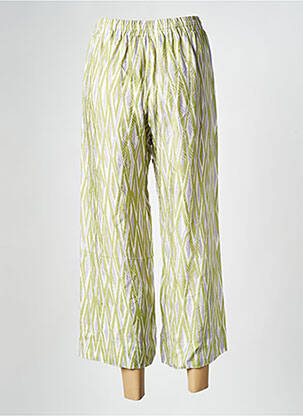 Pantalon large vert ATTIC AND BARN femme