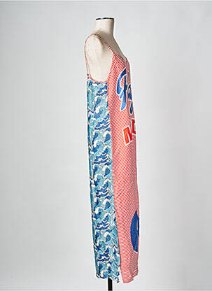 Robe mi-longue bleu SACK'S femme