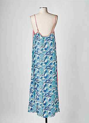 Robe mi-longue bleu SACK'S femme
