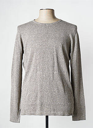 Pull gris HARTFORD homme