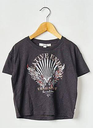 T-shirt noir GARCIA fille