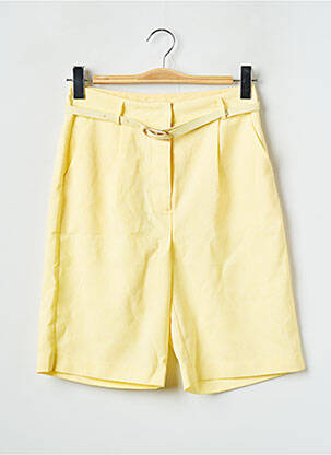 Bermuda jaune LILI SIDONIO femme
