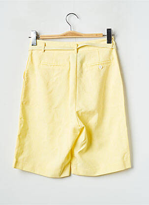 Bermuda jaune LILI SIDONIO femme