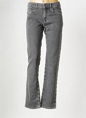 Jeans coupe droite gris KARL LAGERFELD pour femme seconde vue