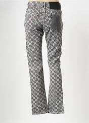 Jeans coupe droite gris KARL LAGERFELD pour femme seconde vue