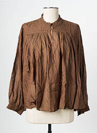 Blouse marron BELLE PIÈCE femme