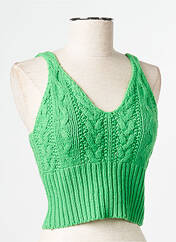 Top vert SAMSOE & SAMSOE pour femme seconde vue