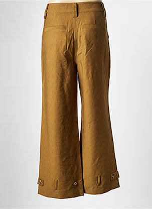 Pantalon large marron SECOND FEMALE femme