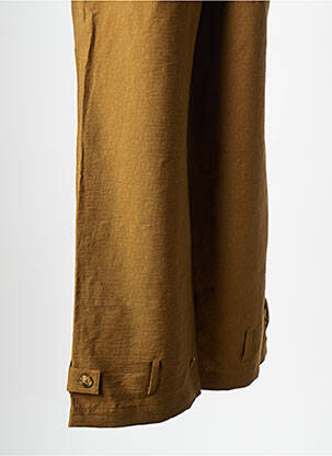 Pantalon large marron SECOND FEMALE femme