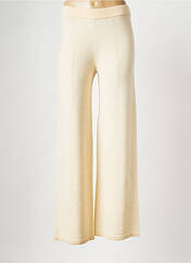Pantalon large beige MAX MARA pour femme seconde vue