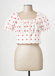 Top blanc MOLLY BRACKEN pour femme seconde vue