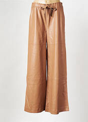 Pantalon large marron ESSENTIEL ANTWERP pour femme seconde vue
