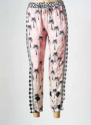 Pantalon droit rose SACK'S femme