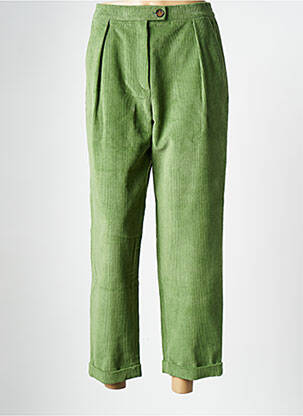 Pantalon droit vert MAPOESIE femme