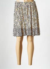 Jupe courte beige OBJECT pour femme seconde vue