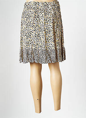 Jupe courte beige OBJECT femme