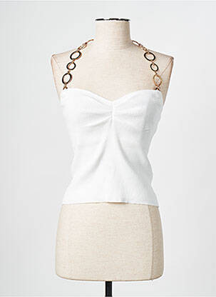 Top blanc MUSIER pour femme