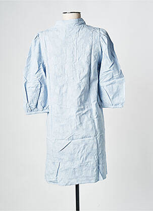 Robe courte bleu MSCH COPENHAGEN femme