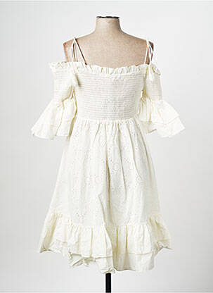 Robe courte beige TWINSET femme