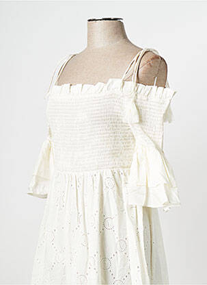 Robe courte beige TWINSET femme
