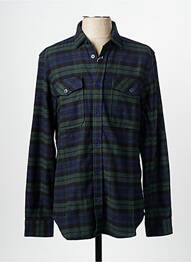 Chemise manches longues bleu ATELIER PRIVÉ homme