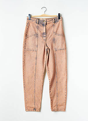 Jeans coupe droite rose SESSUN femme
