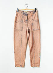 Jeans coupe droite rose SESSUN pour femme seconde vue