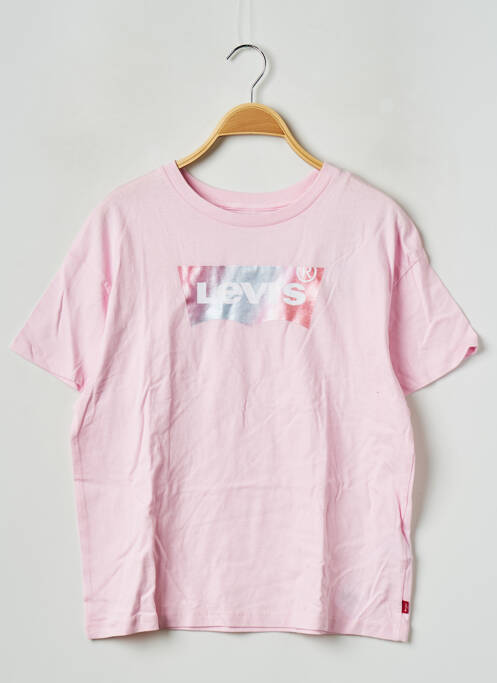 T-shirt rose LEVIS pour fille