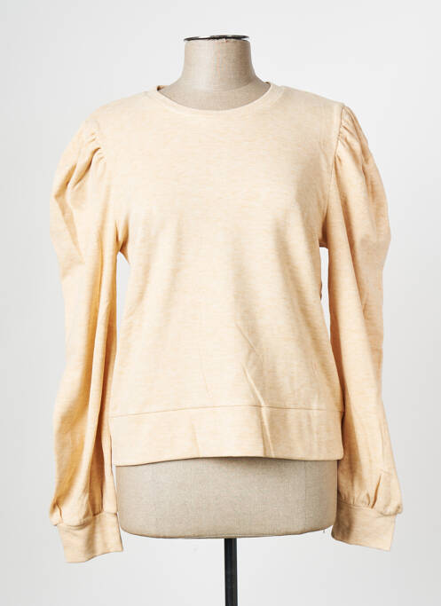 Sweat-shirt beige MOLLY BRACKEN pour femme
