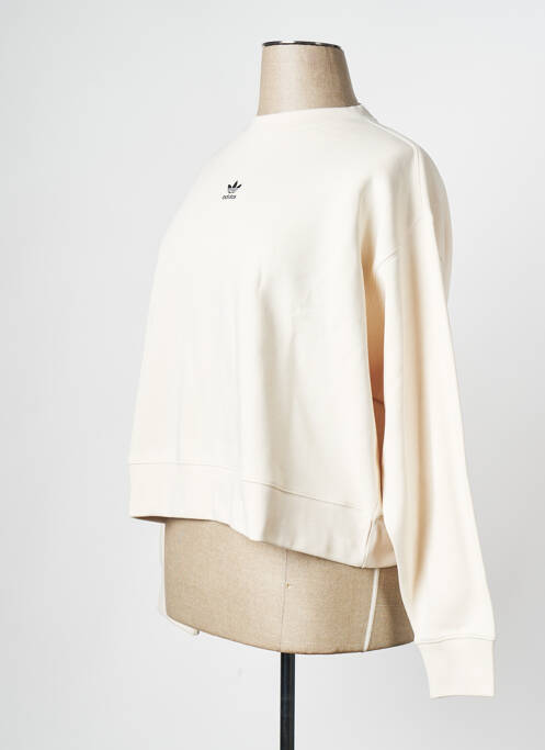 Sweat-shirt beige ADIDAS femme