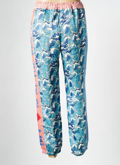 Pantalon droit bleu SAK'S pour femme