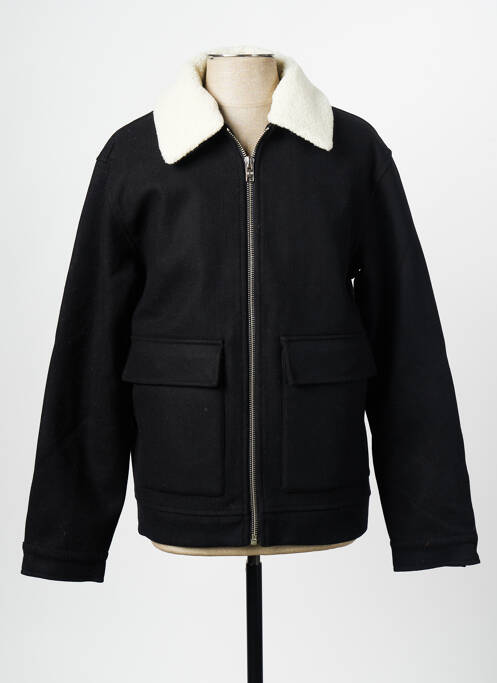 Manteau court noir MINIMUM pour homme