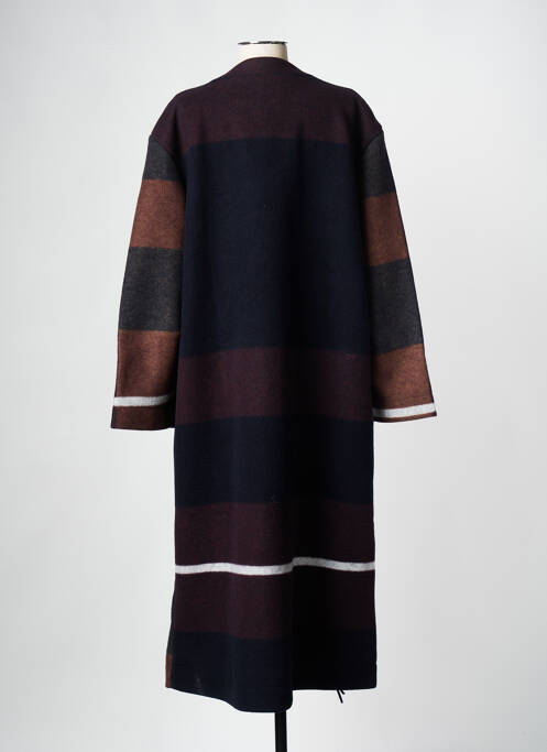 Manteau long marron SECOND FEMALE pour femme