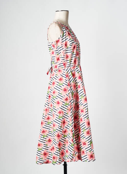 Robe mi-longue rouge MOLLY BRACKEN pour femme