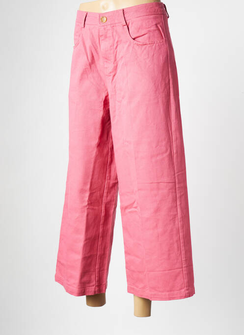 Pantalon large rose GRACE & MILA pour femme