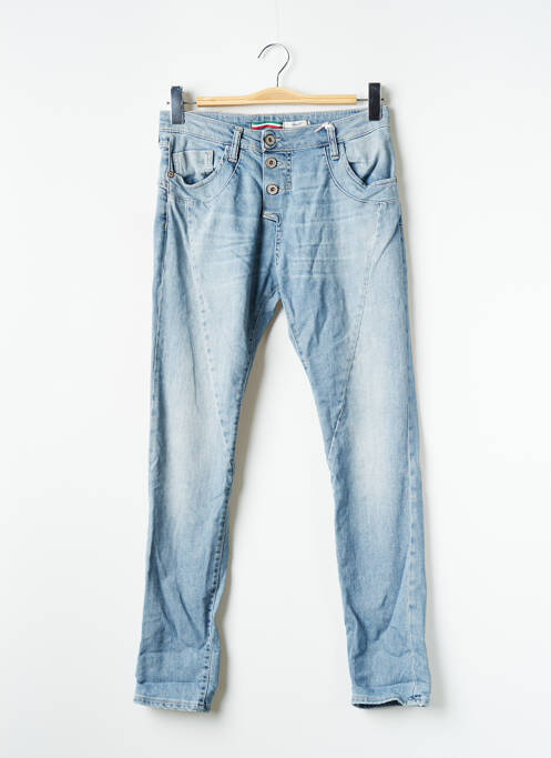 Jeans coupe slim bleu PLEASE pour femme