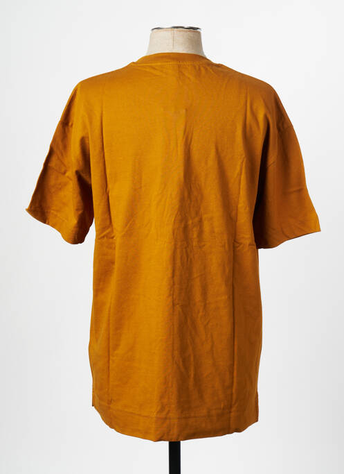 T-shirt marron SAMSOE & SAMSOE pour homme