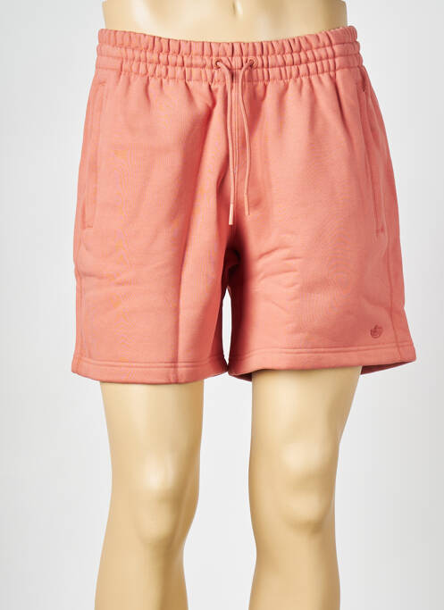 Short orange ADIDAS pour homme