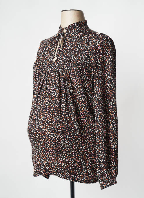 Chemisier maternité noir SUPERMOM pour femme