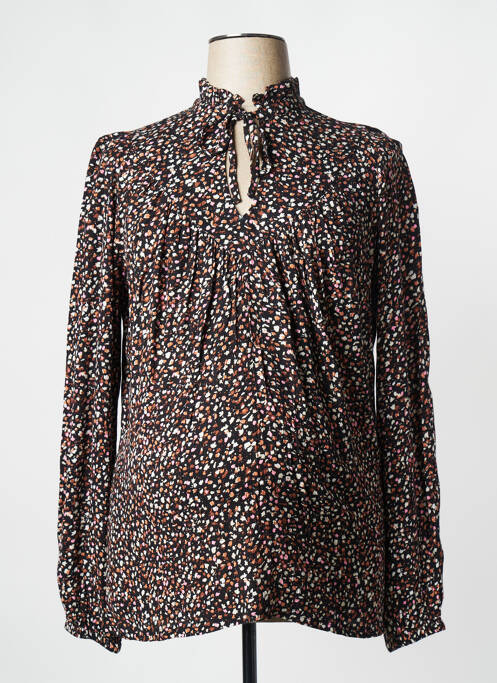 Chemisier maternité noir SUPERMOM pour femme