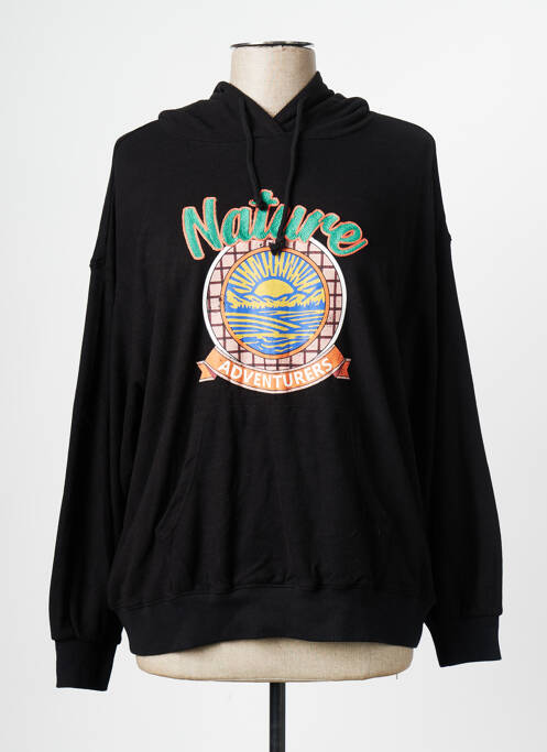 Sweat-shirt noir SAK'S pour femme