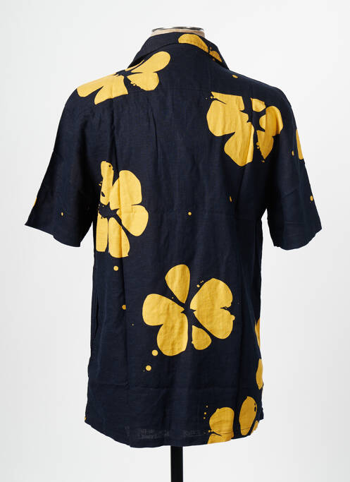 Chemise manches courtes bleu FARAH pour homme