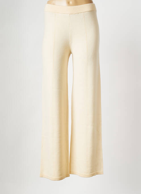 Pantalon large beige MAX MARA pour femme