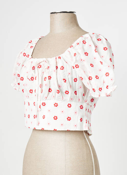 Top blanc MOLLY BRACKEN pour femme