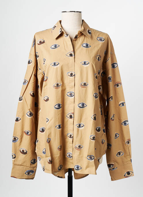 Chemisier beige SECOND FEMALE pour femme