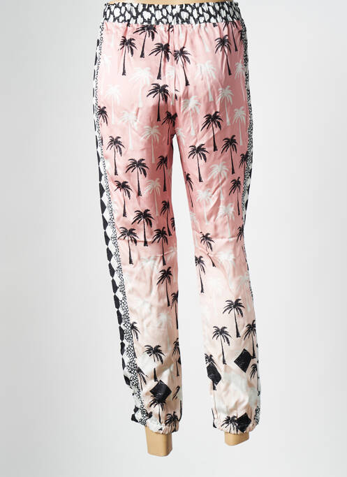 Pantalon droit rose SAK'S pour femme