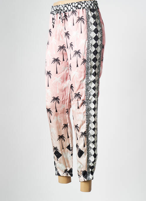 Pantalon droit rose SAK'S pour femme